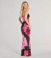 Destination Paradise V-Neck Floral Maxi Dress